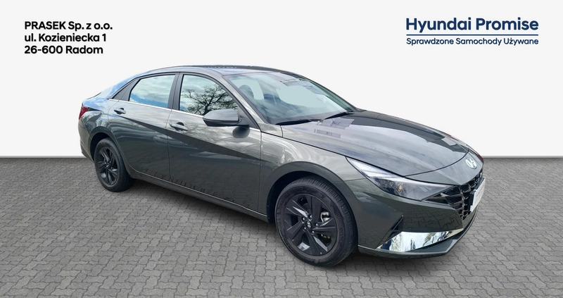 Hyundai Elantra cena 84900 przebieg: 26431, rok produkcji 2021 z Nisko małe 211